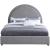 Milo Boucle Fabric Queen Size Bed