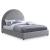 Milo Boucle Fabric Bed