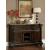 Russian Hill Classic Faux Marble Top Wood Buffet