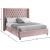Aiden Velvet King Size Bed