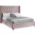 Aiden Velvet Queen Size Bed