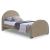 Brody Velvet Twin Size Bed