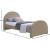 Brody Velvet Twin Size Bed