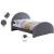 Brody Velvet King Size Bed