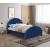 Brody Velvet King Size Bed
