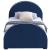 Brody Velvet Twin Size Bed