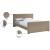 Dillard Velvet King Size Bed