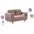 Emily Velvet Loveseat