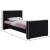 Dillard Velvet Twin Size Bed