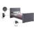 Dillard Velvet Twin Size Bed