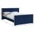 Dillard Velvet King Size Bed