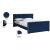 Dillard Velvet King Size Bed