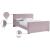Dillard Velvet King Size Bed