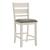 Brook Bay Slat Back Polyester/Wood Counter Chair