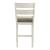 Brook Bay Slat Back Polyester/Wood Counter Chair