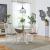 Brook Bay Round Drop Leaf Dining Set | Two-Tone Finish