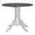 Brook Bay Round Drop Leaf Dining Set | Two-Tone Finish
