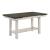 Brook Bay Rectangular Wood Opt Extendable Gathering Trestle Dining Room Set