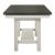 Brook Bay Rectangular Wood Opt Extendable Gathering Trestle Dining Room Set