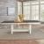 Brook Bay Rectangular Wood Extendable Trestle Dining Table