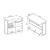 Joe Rectangular Wood Veneer Storage Bar Unit