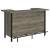 Bellemore Rectangular Wood Veneer Storage Bar Unit