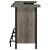 Bellemore Rectangular Wood Veneer Storage Bar Unit