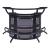 Dallas 3-Piece Curved Bar Unit
