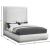 Brooke Linen Fabric King Size Bed