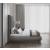 Brooke Linen Fabric Queen Size Bed