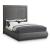 Brooke Linen Fabric Queen Size Bed