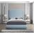 Brooke Linen Fabric Queen Size Bed