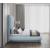 Brooke Linen Fabric Queen Size Bed