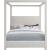 Emerson Linen Fabric Canopy Bed