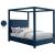 Emerson Linen Fabric King Size Bed