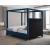 Emerson Linen Fabric Canopy Bed