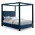 Emerson Linen Fabric Canopy Bed