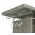 Acosta Rectangular Bar Unit with Footrest and Glass Side Panels