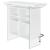 Acosta Rectangular Bar Unit with Footrest and Glass Side Panels