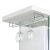 Acosta Rectangular Bar Unit with Footrest and Glass Side Panels