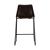 Marquise Fabric Counter Height Stool with Metal Base