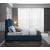 Felix Linen Fabric Queen Size Bed