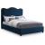Felix Linen Fabric Queen Size Bed
