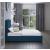 Felix Linen Fabric Twin Size Bed