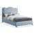 Felix Linen Fabric Queen Size Bed
