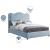 Felix Linen Fabric Bed
