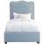 Felix Linen Fabric Twin Size Bed