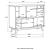 Ezekiel Wood Veneer Wine Cabinet with 2 Sliding Doors