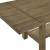 Brook Bay Rectangular Wood Extendable Gathering Trestle Dining Room Set
