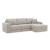 Next-Gen Gaucho 3-Piece Faux Nubuck Leather L-Shaped Sectional Sofa w/Right Hand Facing Chaise